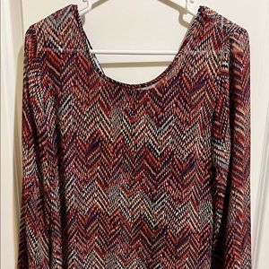 Lightweight sheer blouse